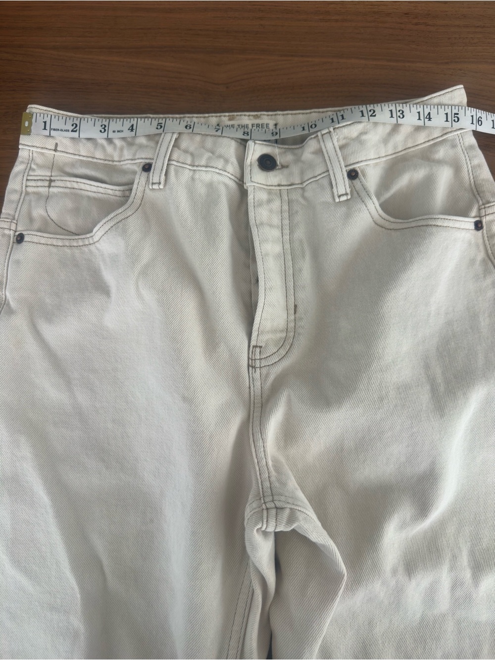 We The Free Deep Trance Dropped Boyfriend Jeans Distres - Picture 9 of 11